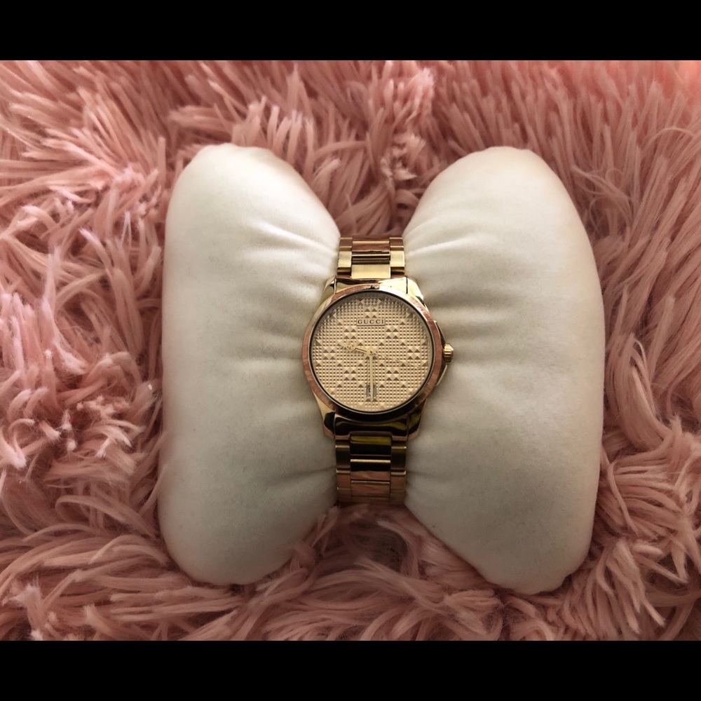 Gucci women’s Gold Watch